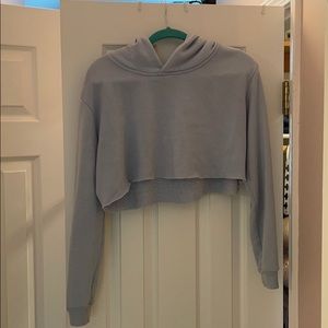 Cropped sweatshirt